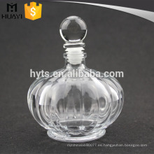 Botellas difusoras de cristal vacías claras de la forma redonda de la linterna de 230ml con la tapa